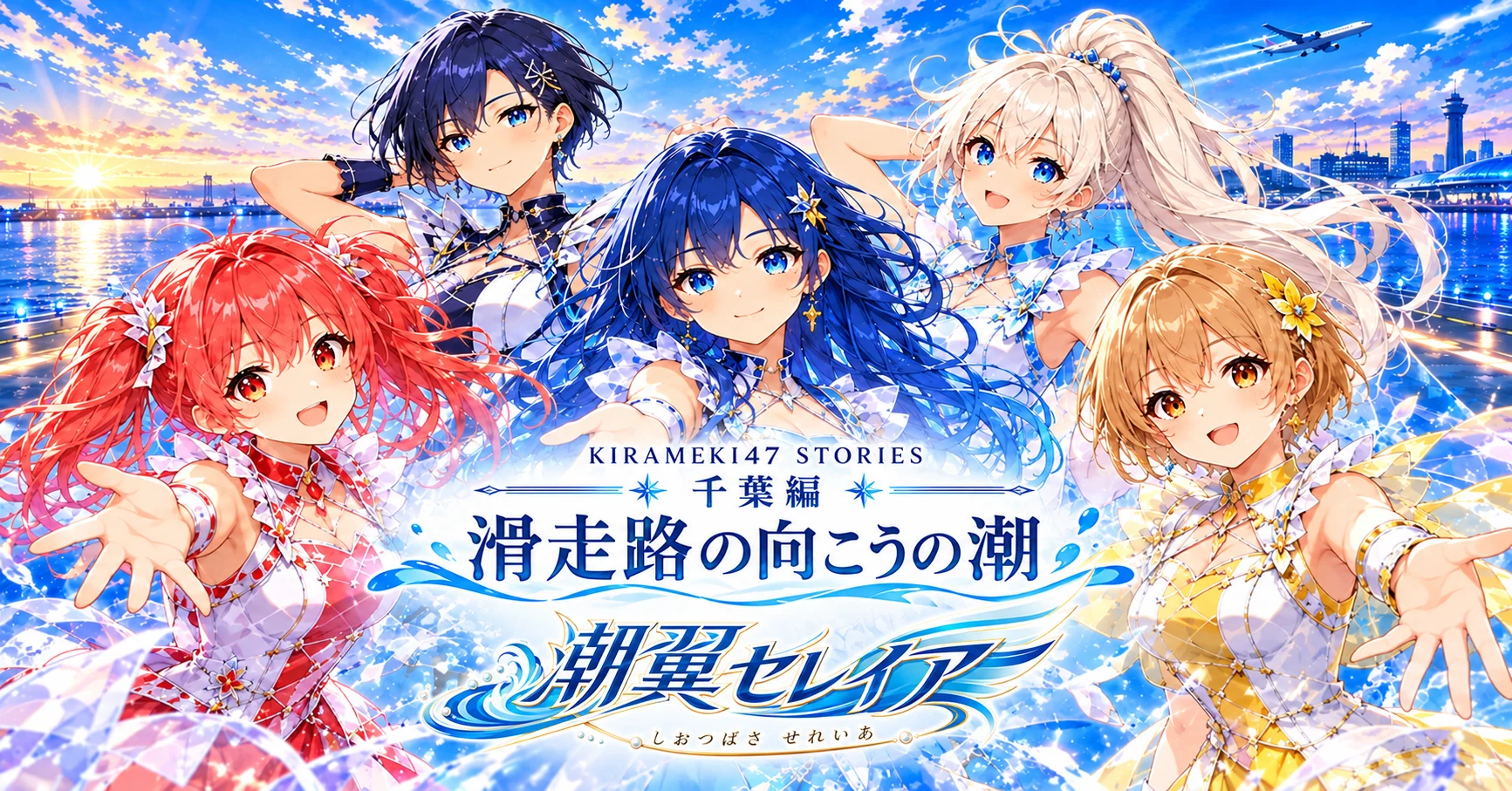 KIRAMEKI47 #12 千葉・潮翼セレイア「滑走路の向こうの潮」note用横長表紙