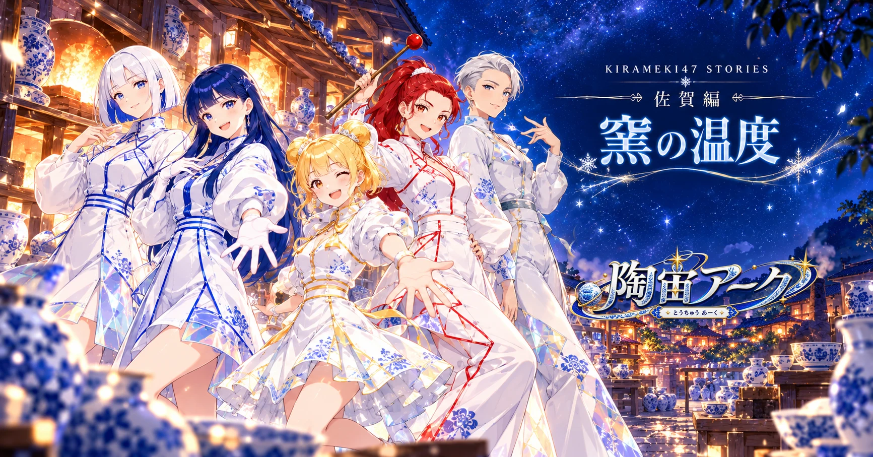 KIRAMEKI47 #41 佐賀・陶宙アーク「窯の温度」note用横長表紙